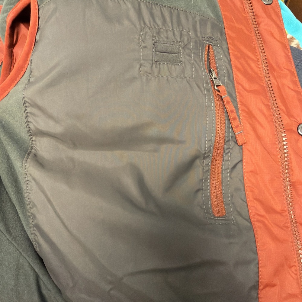 LL Bean Men's Large 80% Down Puffer Vest Burnt Orange Quilted Insulated Outdoor - Picture 7 of 11